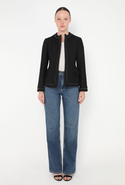 Saint Laurent 2006 Sculpted Belted Jacket - 2