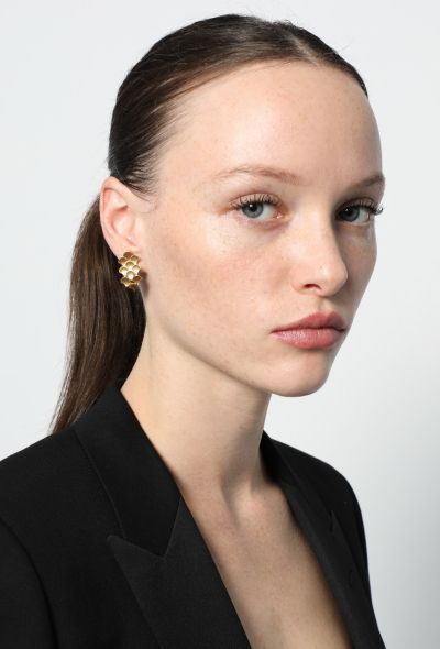                             Buccellati 18k Yellow Gold Clip Earrings - 2