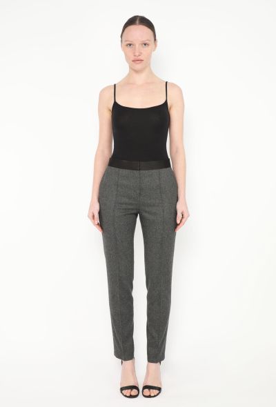 Céline Pre-Fall 2011 Smoking Trousers Grey - 1 Céline Pre-Fall 2011 Smoking Trousers Grey - 1