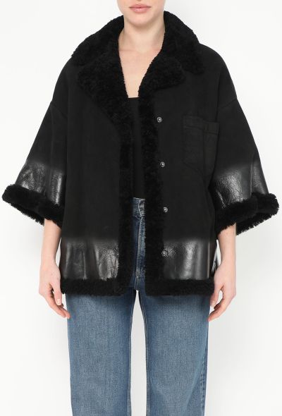 Prada 2018 Suede Shearling-Lined Jacket - 2 Prada 2018 Suede Shearling-Lined Jacket - 2
