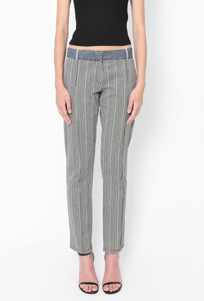 Balenciaga 2001 Tapered Pinstripe Jeans - 2 Balenciaga 2001 Tapered Pinstripe Jeans - 2