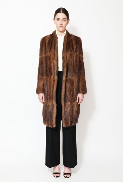 Céline Pre-Fall 2012 Tailored Fur Coat - 1