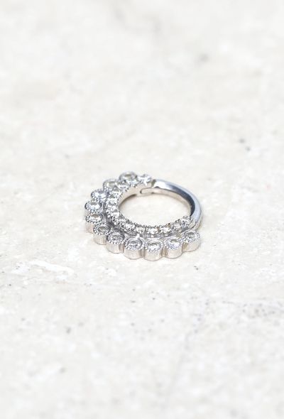 Modern Designers Mariah Tash 18k White Gold & Diamond Earring - 2