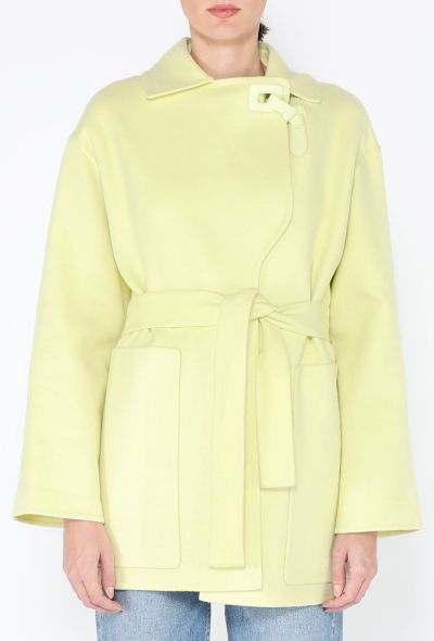 Hermès 2024 Juane Acide Belted Cashmere Coat - 1