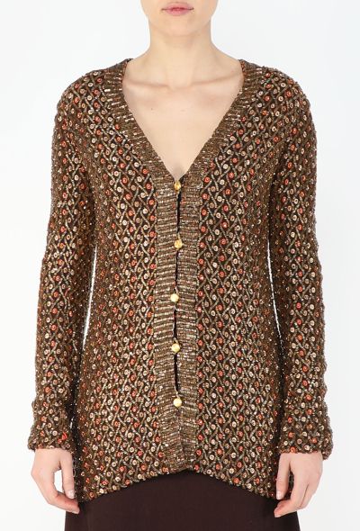 Haute Couture 1973 Cardigan, attributed to YSL - 1