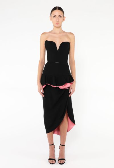 Balenciaga S/S 2013 Peplum Cut-Out Gown - 1 Balenciaga S/S 2013 Peplum Cut-Out Gown - 1