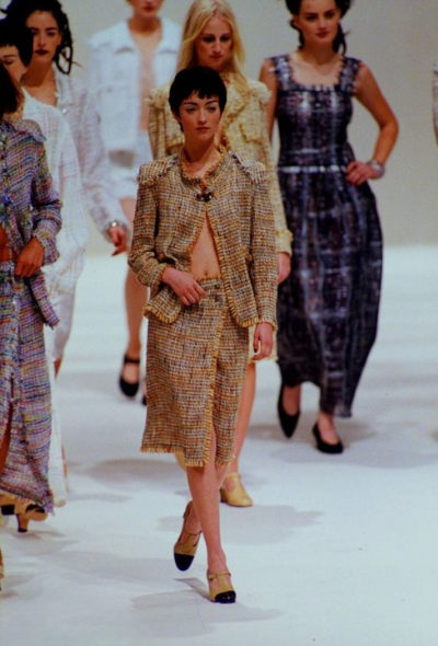 Chanel RARE S/S 1998 Tweed Épaulette Jacket - 2