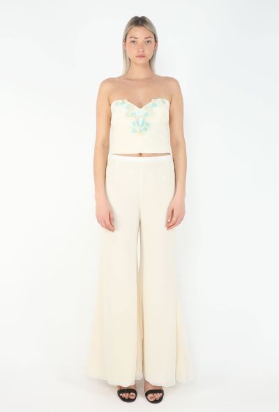 Chloé COLLECTOR S/S 1997 Bustier Silk Ensemble - 1