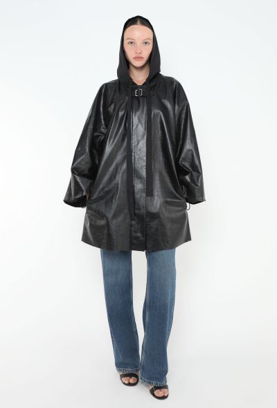 Céline 2018 Hooded Leather Parka - 2