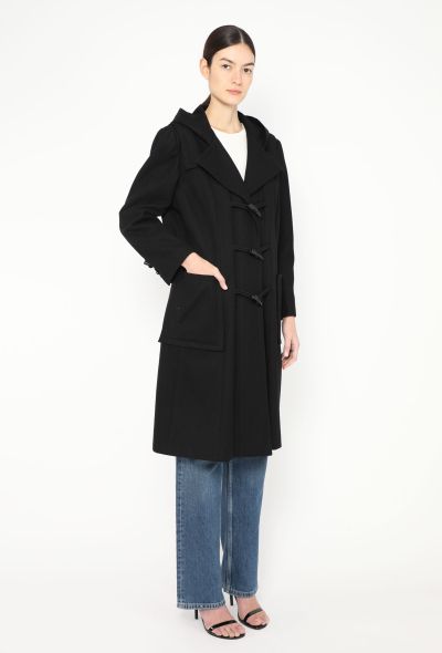 Chanel 2006 Hooded 'CC' Duffle Coat - 1 Chanel 2006 Hooded 'CC' Duffle Coat - 1