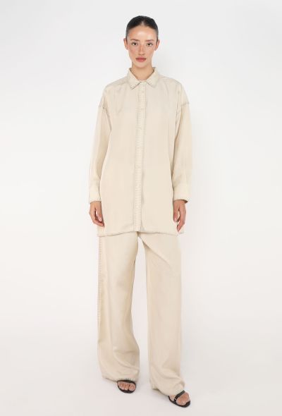 Toteme 2023 Embroidered Silk Pyjama Set - 1
