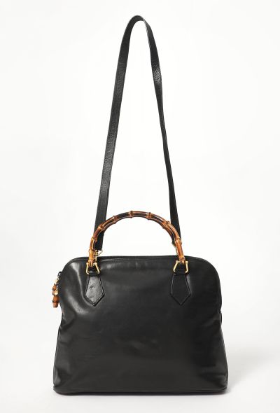 Gucci Vintage Black Bamboo Bag - 2 Gucci Vintage Black Bamboo Bag - 2