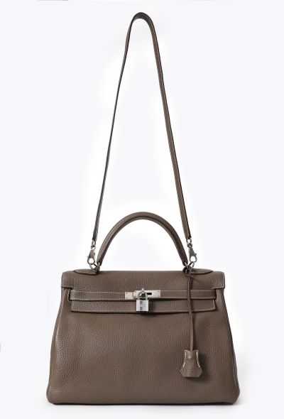 Hermès Étoupe Clémence Kelly Retourné 32 - 2