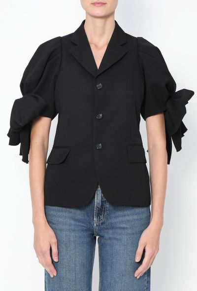 Comme des Garçons 2022 Bow Appliqué Jacket - 1 Comme des Garçons 2022 Bow Appliqué Jacket - 1