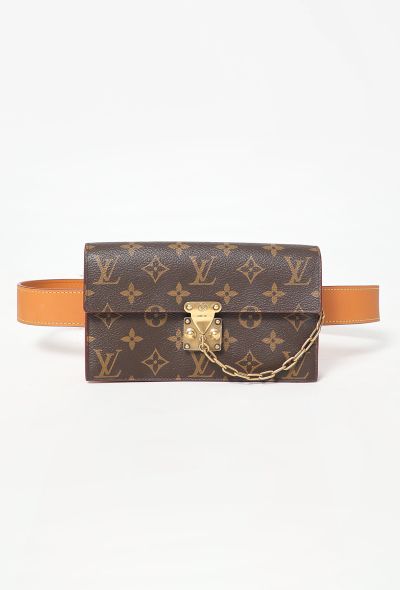 Louis Vuitton Monogram S Lock Belt Bag - 1 Louis Vuitton Monogram S Lock Belt Bag - 1