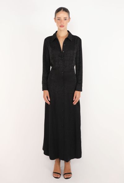 Céline Croco Jacquard Silk Dress, 2019 - 1