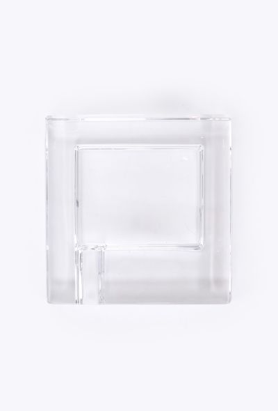 Gucci '90s Crystal 'G' Cigar Ashtray - 2