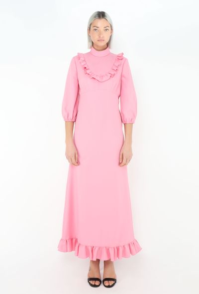 Miu Miu Pre-Fall 2020 Ruffled Smock dress - 1