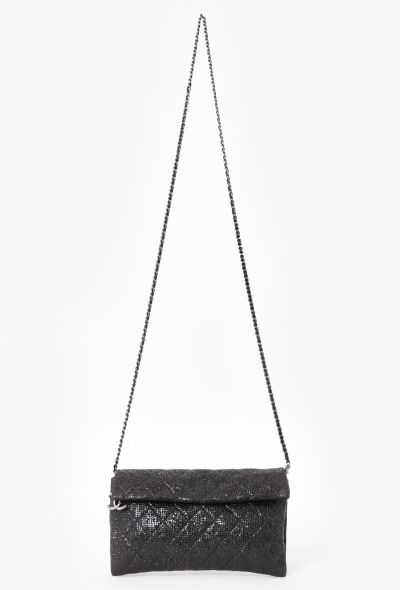 Chanel Black Iridescent Clutch With Chain - 1 Chanel Black Iridescent Clutch With Chain - 1