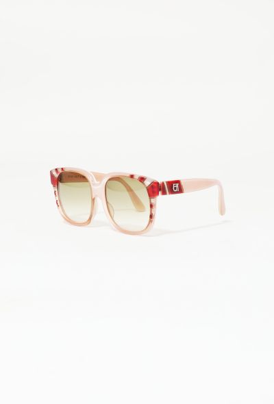                                         Emmanuelle Khanh Striped Sunglasses-2