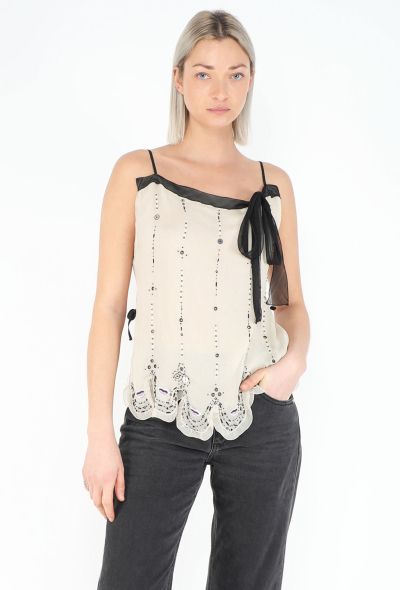 Prada Iconic Spring 2000 Embellished Lip Top - 2