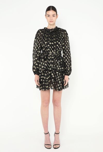 Dolce & Gabbana 2019 Lamé Polka Dot Dress - 2 Dolce & Gabbana 2019 Lamé Polka Dot Dress - 2