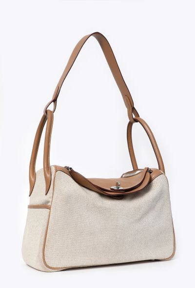 Hermès Toile H and Natural Swift Lindy 30 - 2