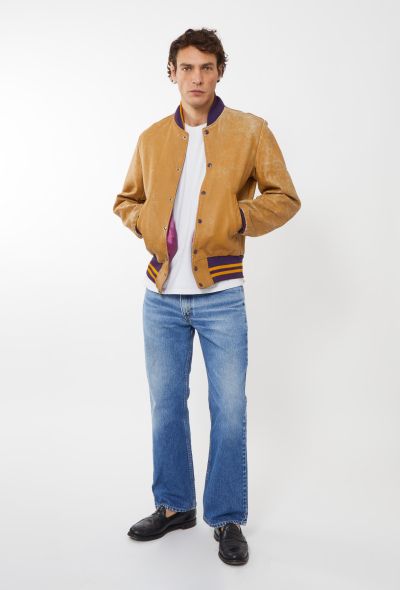 Men's Vintage 1960s Reversible Varsity Bomber - 2 Men's Vintage 1960s Reversible Varsity Bomber - 2