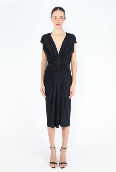 Saint Laurent Tom Ford S/S 2003 Ruched Dress - 1