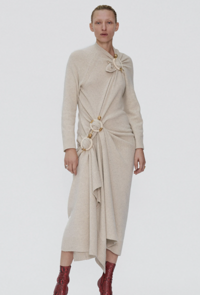 Céline COLLECTOR F/W 2018 Brooch Knit Dress - 2