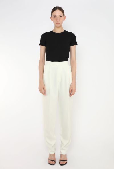 Céline 2012 Tapered Twill Trousers - 2 Céline 2012 Tapered Twill Trousers - 2