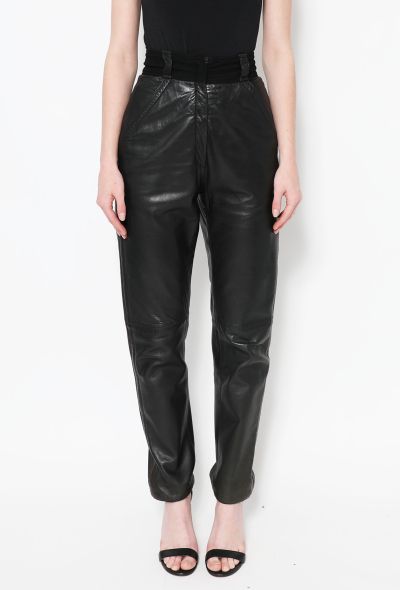                             '80s High-Wasted Leather Pants - 2