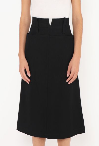 Yohji Yamamoto Y's 1998 A-Line Skirt - 2