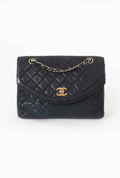 Chanel Navy Paris Double Flap Bag - 1 Chanel Navy Paris Double Flap Bag - 1