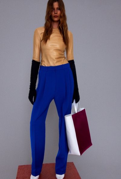 Céline Resort 2012 Fuchsia & White Vertical Tote Bag - 2 Céline Resort 2012 Fuchsia & White Vertical Tote Bag - 2