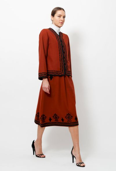                                         Embroidered Russian Collection Ensemble-2