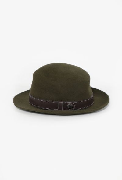 Hermès Leather Trim Hat - 1