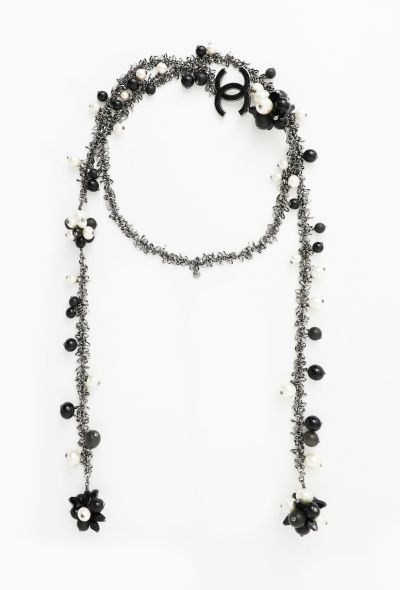 Chanel Adorned 'CC' Wrap Necklace - 1
