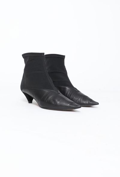 Céline 2018 Leather Slit Ankle Boots - 2 Céline 2018 Leather Slit Ankle Boots - 2