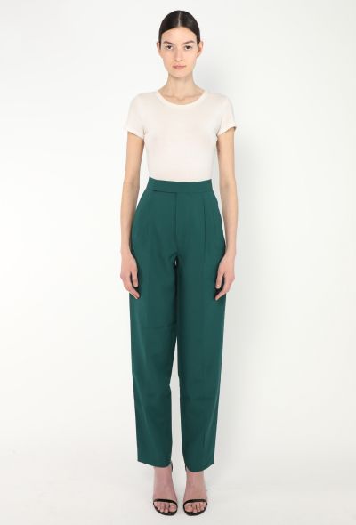 Céline Tapered Pleated Trousers - 2 Céline Tapered Pleated Trousers - 2