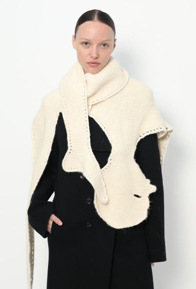 Loewe 2019 Human Form Knit Scarf - 1