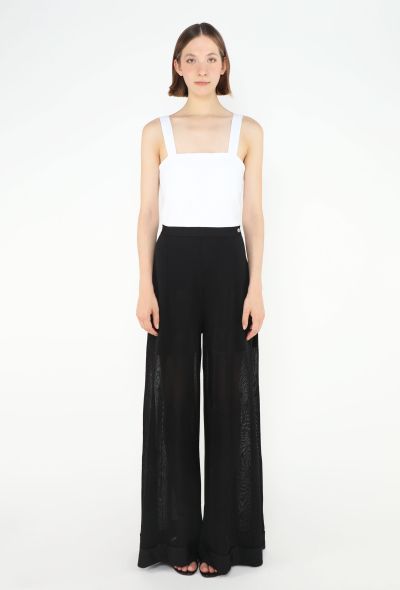 Chanel 2025 Piqué Bicolor Jumpsuit - 1 Chanel 2025 Piqué Bicolor Jumpsuit - 1