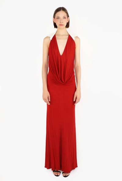 Jean Paul Gaultier Cowl-Neck Open Back Dress, Early 2000s - 1