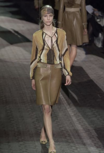 Gucci Lurex Graphic Top, 2000 - 2