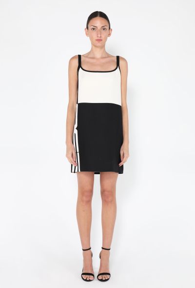 Dior Bicolor Logo Slip Dress, 2025 - 2