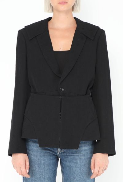 Comme des Garçons 2001 Deconstructed Twill Blazer - 1