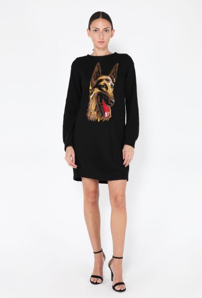 Balenciaga German Shepherd Sweater Dress, Pre-Fall 2011 - 1