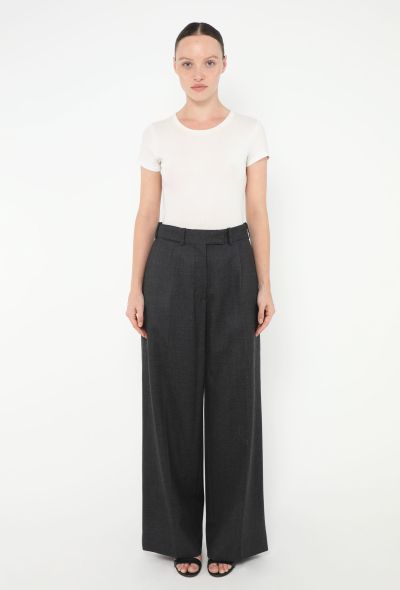 The Row 2023 Roan Wide-Leg Trousers - 1 The Row 2023 Roan Wide-Leg Trousers - 1