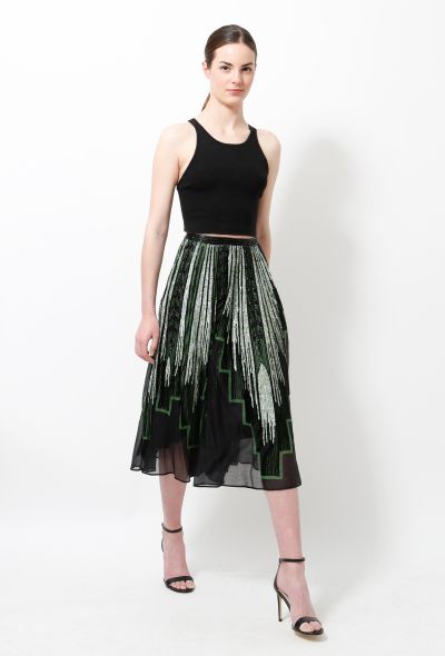                                         Sequin Evening Skirt-1
