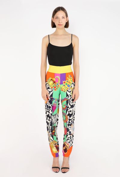 Gianni Versace Atelier Regalia Printed Pants, S/S 1991 - 1